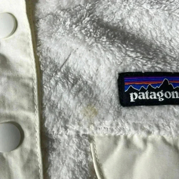 Patagonia Ivory Retool Snap-T Pullover Jacket Size M (10) - Picture 5 of 9